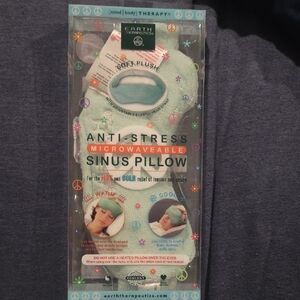 Earth Therapeutics Anti-Stress Microwaveable Sinus Pillow - Mint Green